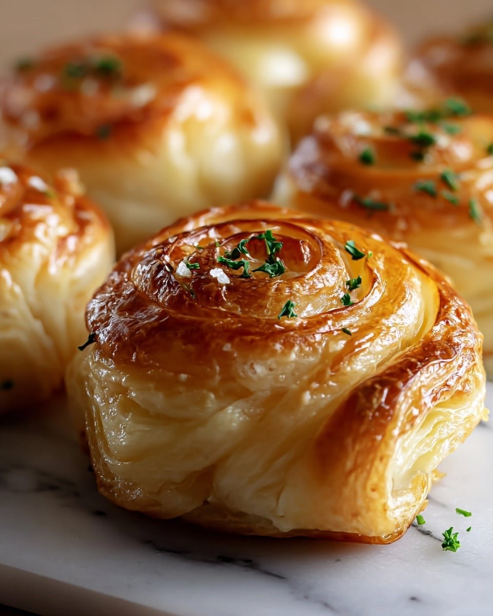 Cheesy Garlic Butter Rollups Recipe - Recipe Image — Cheesy Garlic Butter Rollups, cheesy garlic rollups, easy garlic and cheese appetizer, buttery rollup snacks, quick cheesy snack ideas