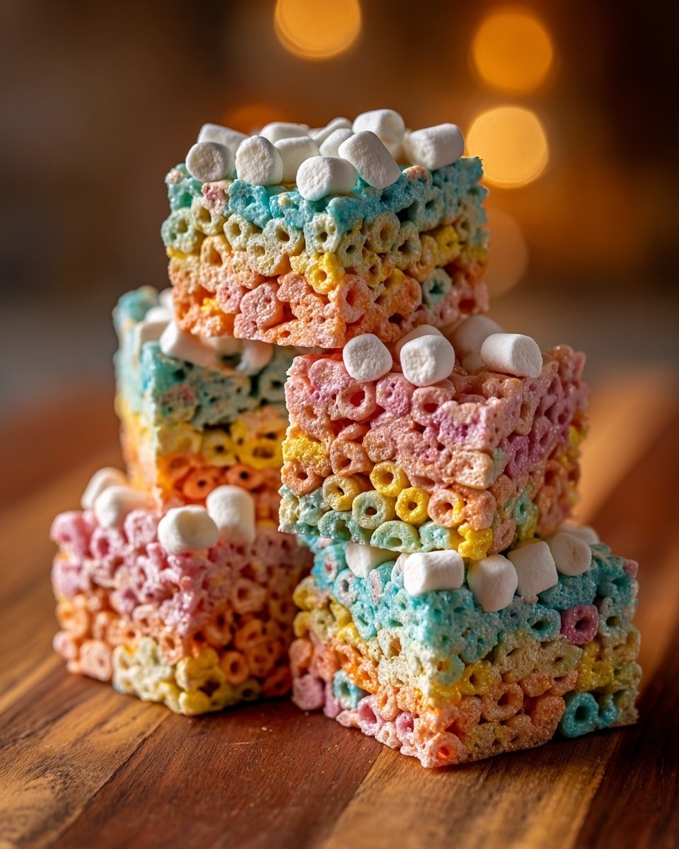 Cotton Candy Cloud Bites Recipe - Recipe Image — Cotton Candy Cloud Bites, cotton candy dessert, rice cereal treats, fun kids' snacks, light sweet treats