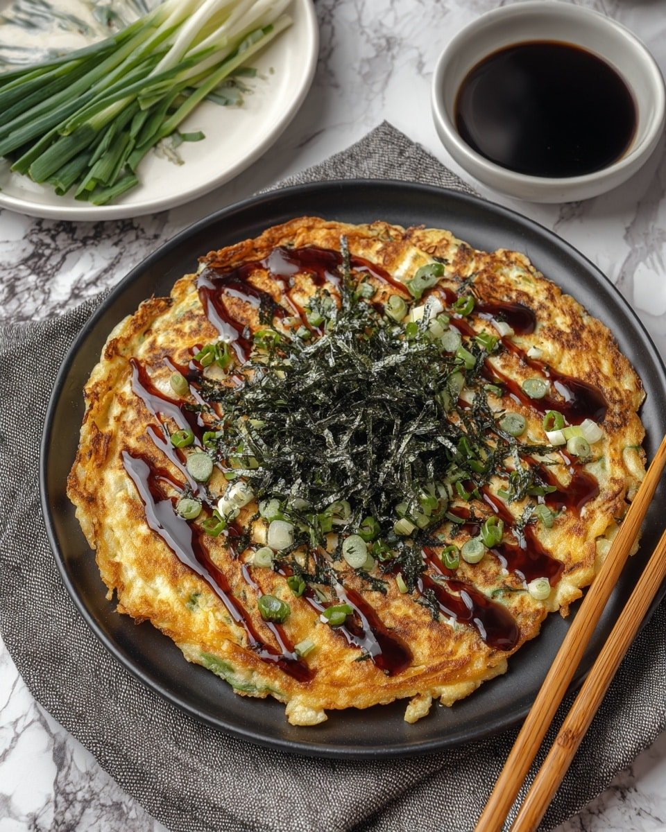 Easy Okonomiyaki Recipe – Savory Japanese Pancakes You’ll Love to Make Recipe - Recipe Image — Easy Okonomiyaki Recipe, savory Japanese pancakes, Japanese pancake recipe, quick okonomiyaki, homemade Japanese savory pancakes