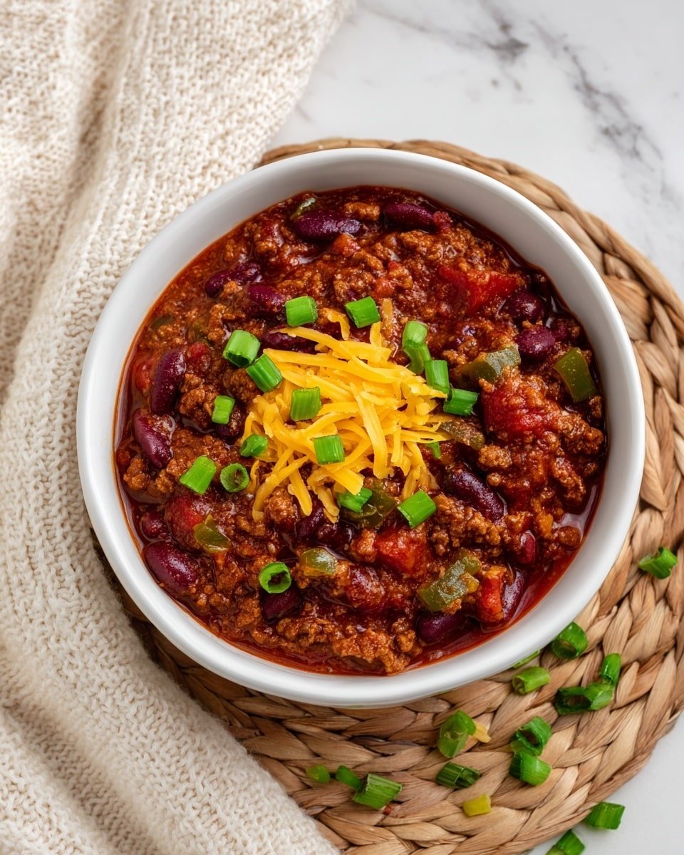 Award-Winning Southern Soul Chili Recipe - Recipe Image — Award-Winning Southern Soul Chili, soul food chili recipe, hearty Southern chili, spicy beef bean chili, comforting chili dinner
