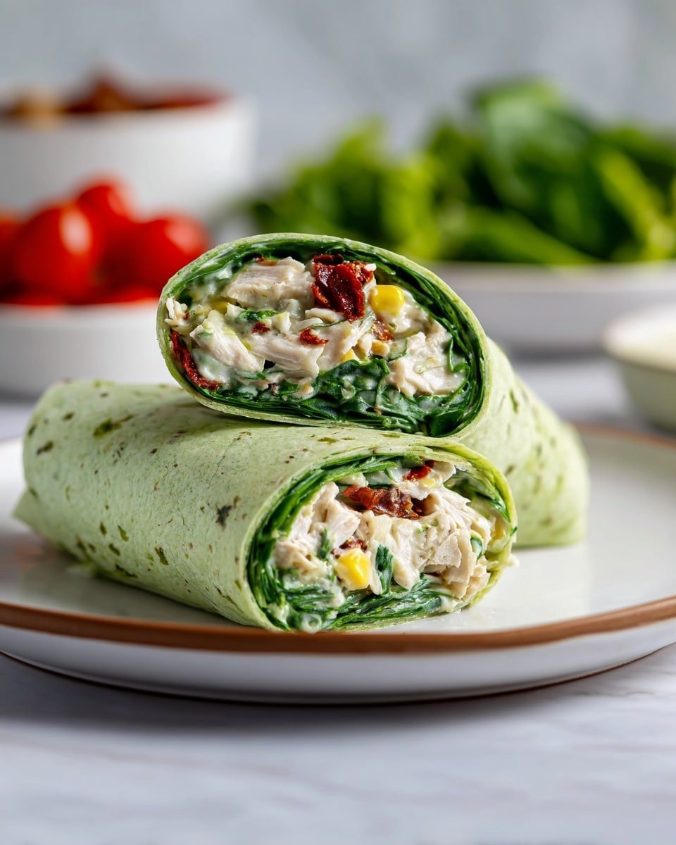 Green Goddess Chickpea Salad Wraps Recipe - Recipe Image — Green Goddess Chickpea Salad Wraps, healthy vegetarian wraps, quick lunch ideas, easy plant-based recipes, fresh chickpea salad wraps