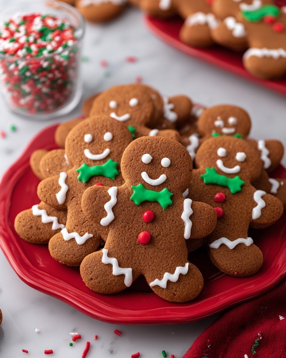 Soft & Chewy Gingerbread Men Cookies Recipe - Recipe Image — Soft & Chewy Gingerbread Men Cookies, gingerbread cookies, festive holiday cookies, chewy gingerbread treats, easy gingerbread recipe