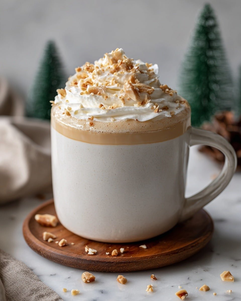 Caramel Brûlée Latte (Starbucks Copycat) Recipe - Recipe Image — Caramel Brûlée Latte, Starbucks Copycat Coffee, Homemade Caramel Latte, Easy Latte Recipe, Cozy Coffee Drinks
