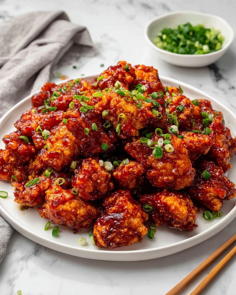Crispy Chilli Chicken Recipe - Recipe Image — Crispy Chilli Chicken, Crispy Chilli Chicken recipe, spicy chicken stir-fry, easy Crispy Chilli Chicken, crunchy chili chicken