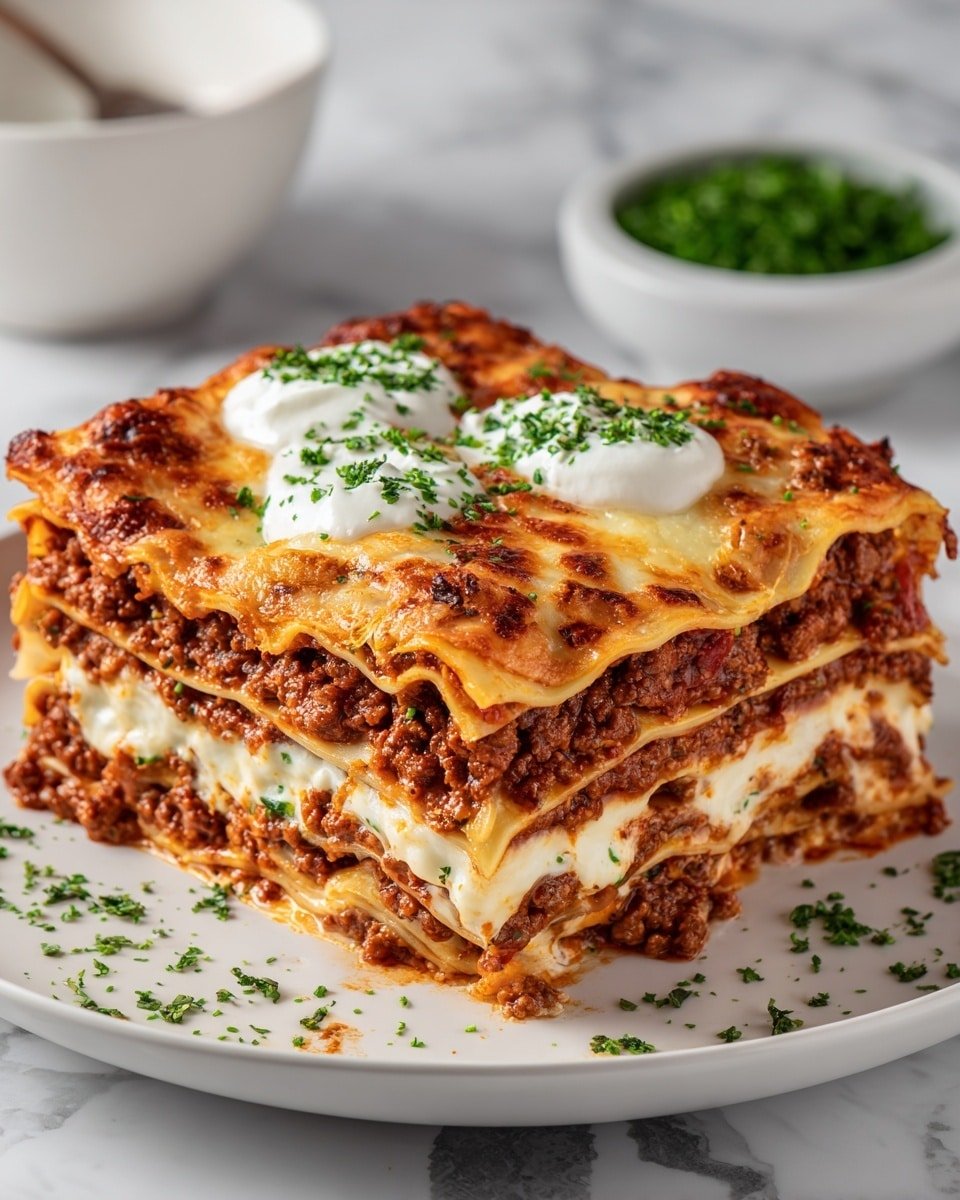Cheese Homemade Comfort Lasagna Recipe - Recipe Image — Cheese Homemade Comfort Lasagna, cheesy homemade lasagna, easy cheese lasagna recipe, hearty Italian lasagna, cheesy comfort food dinner