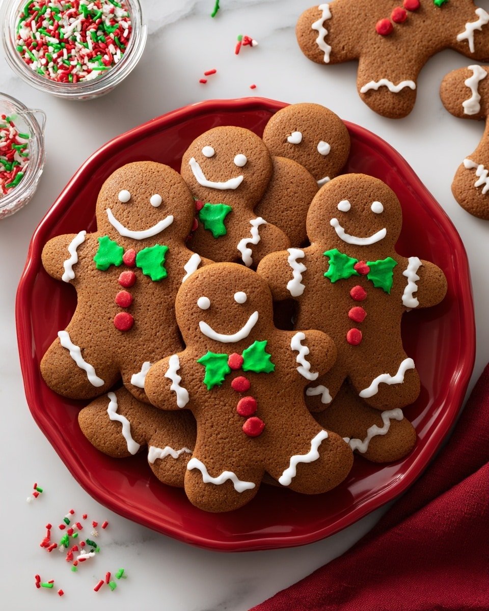Soft & Chewy Gingerbread Men Cookies Recipe - Recipe Image — Soft & Chewy Gingerbread Men Cookies, gingerbread cookies, festive holiday cookies, chewy gingerbread treats, easy gingerbread recipe