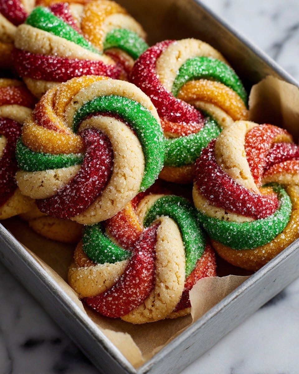 Twisted Christmas Cookies Recipe - Recipe Image — Twisted Christmas Cookies, holiday cookie recipes, festive Christmas treats, buttery cookie recipe, homemade holiday cookies