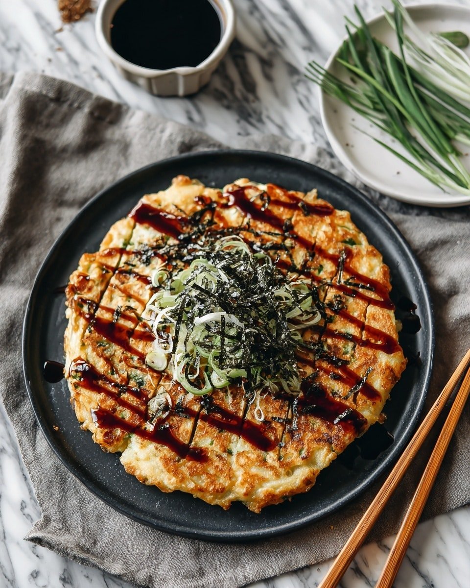 Easy Okonomiyaki Recipe – Savory Japanese Pancakes You’ll Love to Make Recipe - Recipe Image — Easy Okonomiyaki Recipe, savory Japanese pancakes, Japanese pancake recipe, quick okonomiyaki, homemade Japanese savory pancakes
