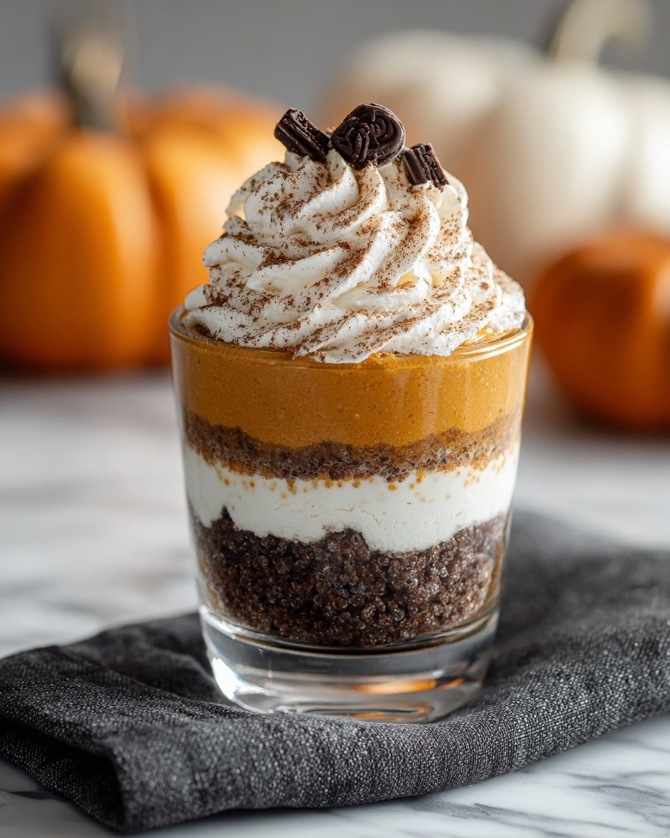Pumpkin Tiramisu Cups Recipe - Recipe Image — Pumpkin Tiramisu Cups, autumn dessert recipes, pumpkin spice desserts, individual tiramisu ideas, cozy fall desserts