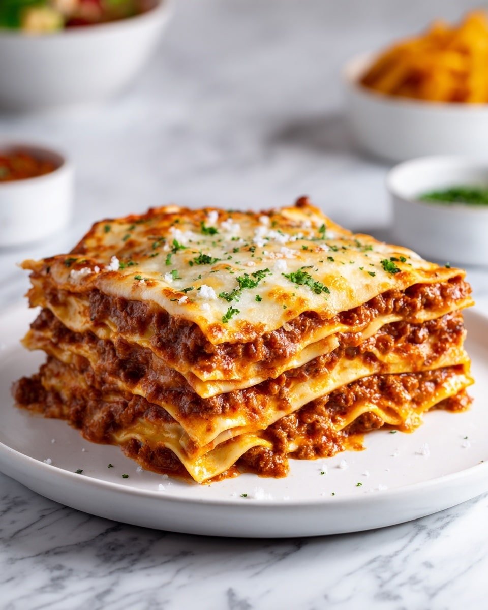 Cheese Homemade Comfort Lasagna Recipe - Recipe Image — Cheese Homemade Comfort Lasagna, cheesy homemade lasagna, easy cheese lasagna recipe, hearty Italian lasagna, cheesy comfort food dinner