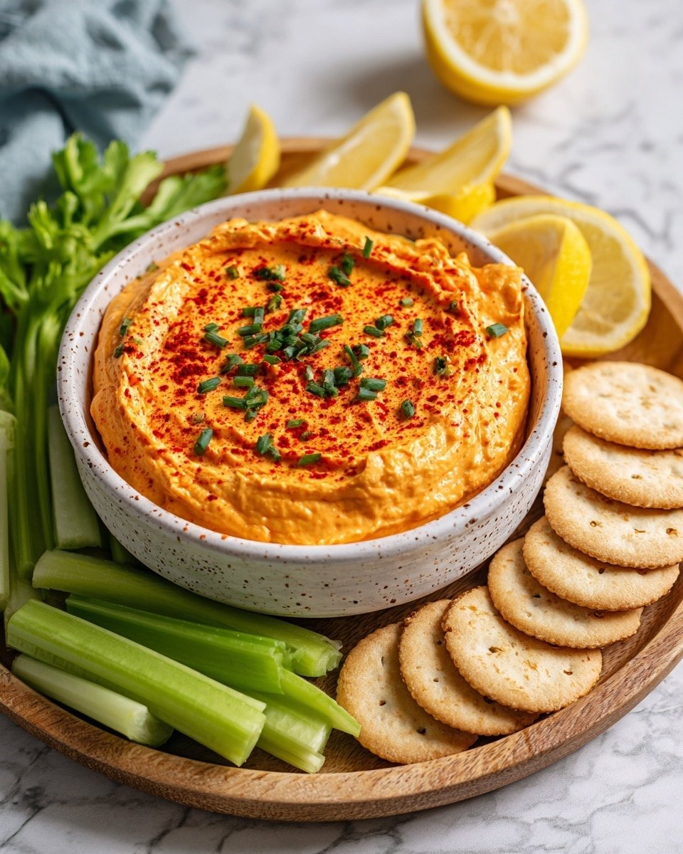 Buffalo Cottage Cheese Protein Dip: The High-Protein Snack Recipe - Recipe Image — Buffalo Cottage Cheese Protein Dip, high-protein snack, healthy buffalo dip, easy snack recipes, flavorful cottage cheese dip