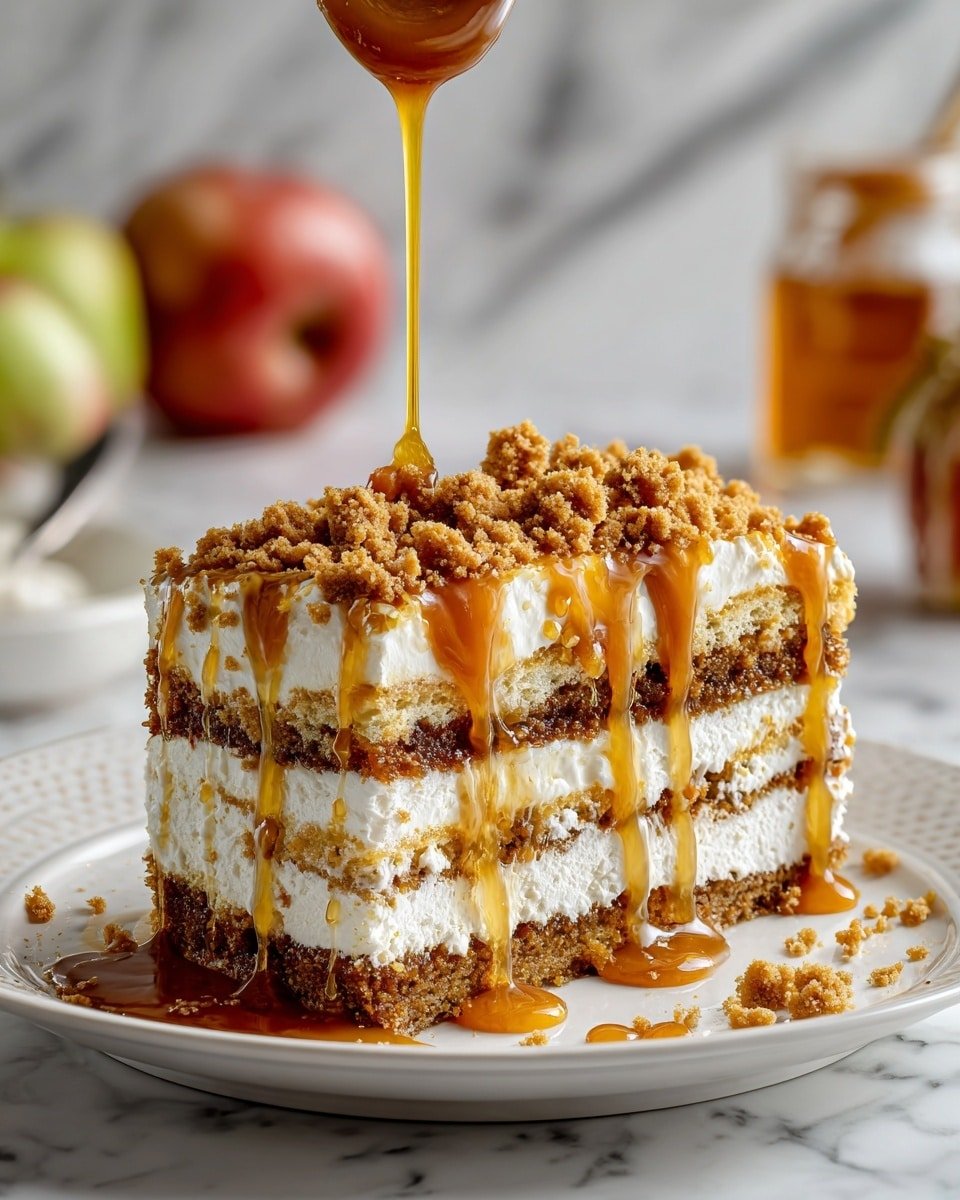 Caramel Apple Cheesecake Bars Recipe - Recipe Image — Caramel Apple Cheesecake Bars, fall dessert, caramel apple bars, cheesecake bars recipe, apple dessert