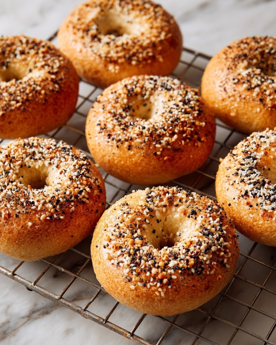 Sourdough Discard Bagels with Chewy Crust Recipe - Recipe Image — Sourdough Discard Bagels, Chewy Crust Bagels, Homemade Sourdough Bagels, Sourdough Bagel Recipe, Easy Bagel Making