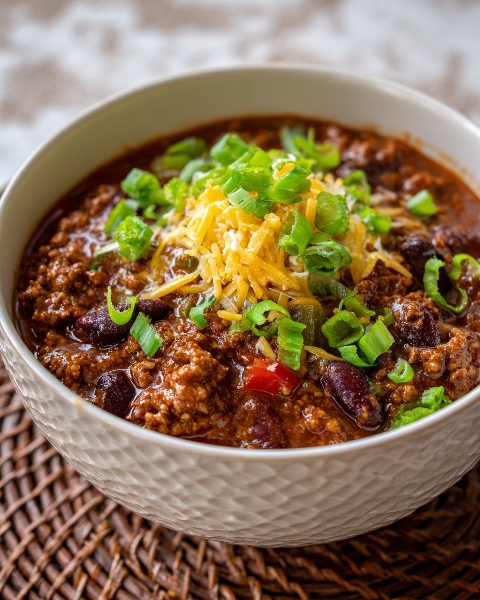 Award-Winning Southern Soul Chili Recipe - Recipe Image — Award-Winning Southern Soul Chili, soul food chili recipe, hearty Southern chili, spicy beef bean chili, comforting chili dinner